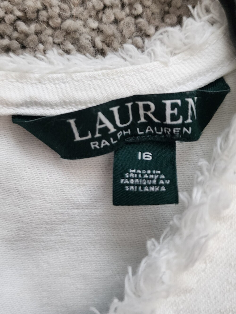 Ralph Lauren Sleeveless White Midi Shift Dress - Picture 2 of 4
